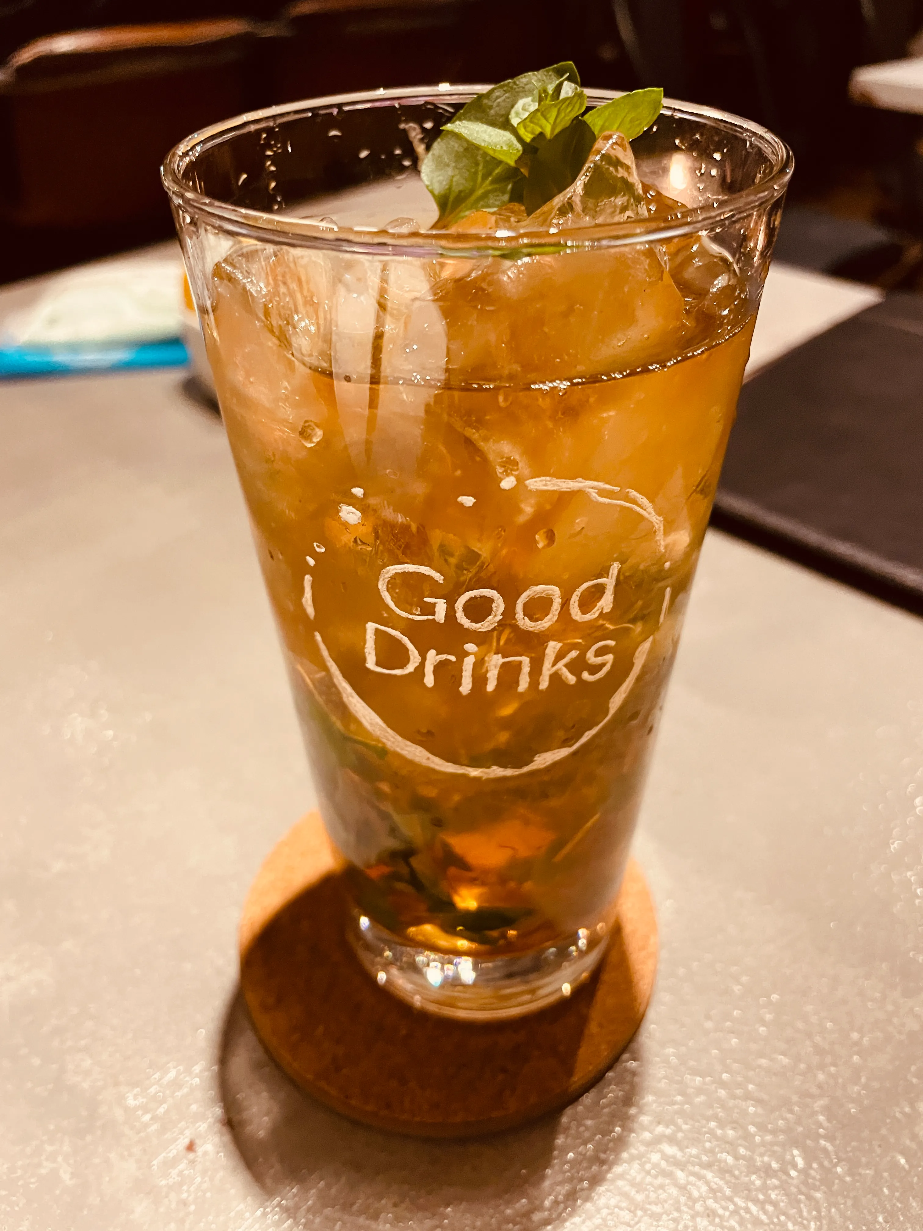 ミント好きの為の紅茶のモヒート